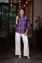 Croatia lace cotton top